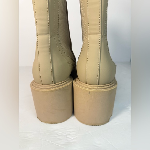 Zara Light Tan Ankle Boots - Picture 3 of 6